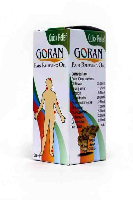 Goran Pain Relieving Oil |  Desh Ki Dava™