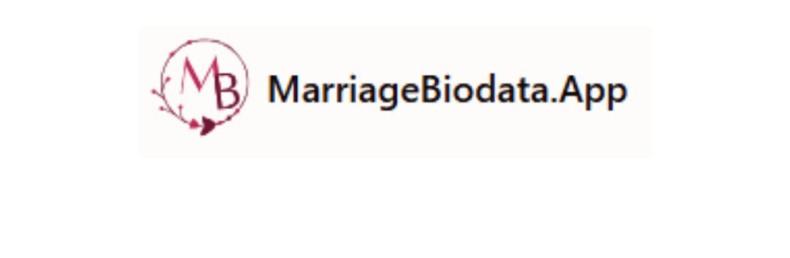 MarriageBiodata App Cover Image