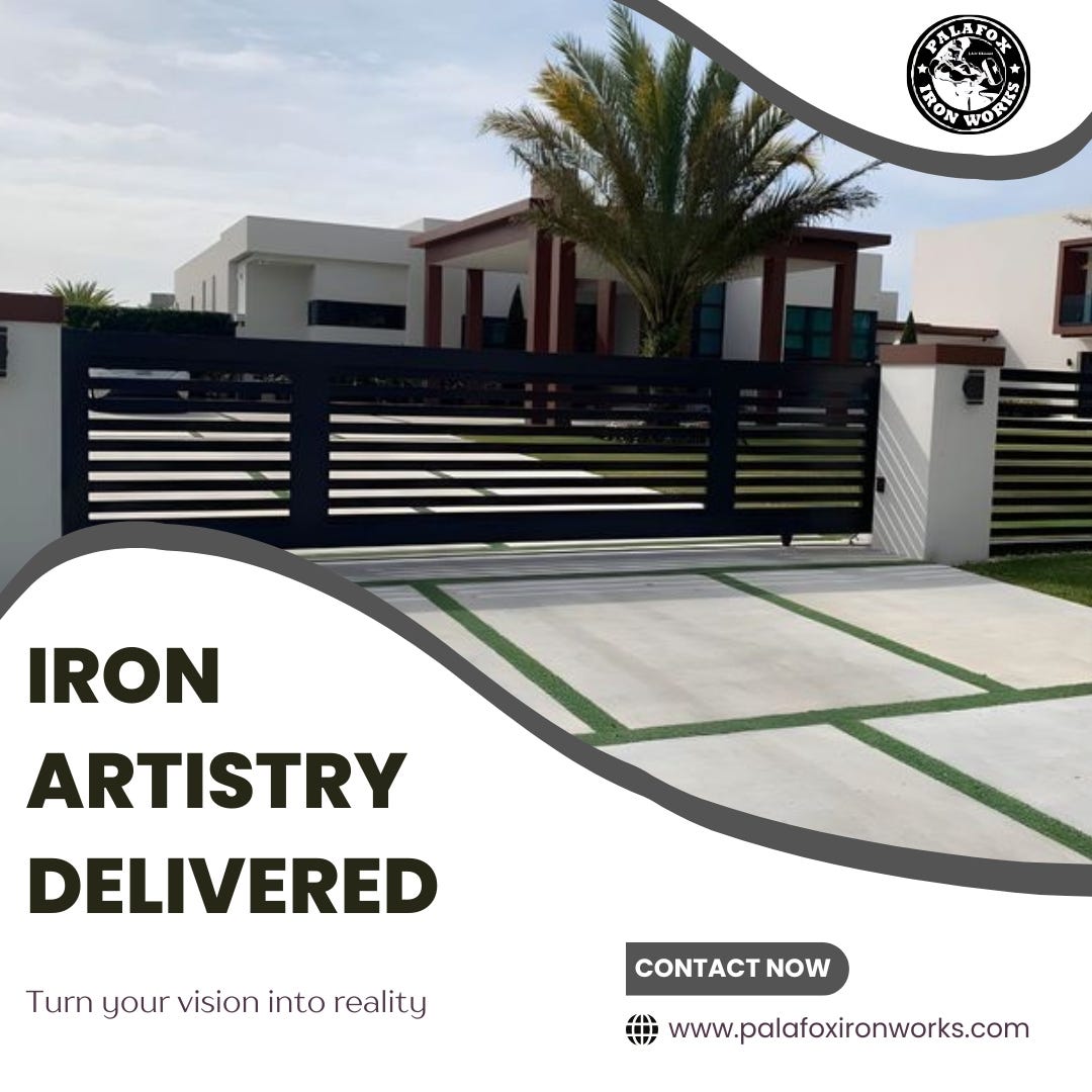Secure Your Home with an Iron Gate in Las Vegas | by Palafoxironwork | Apr, 2025 | Medium