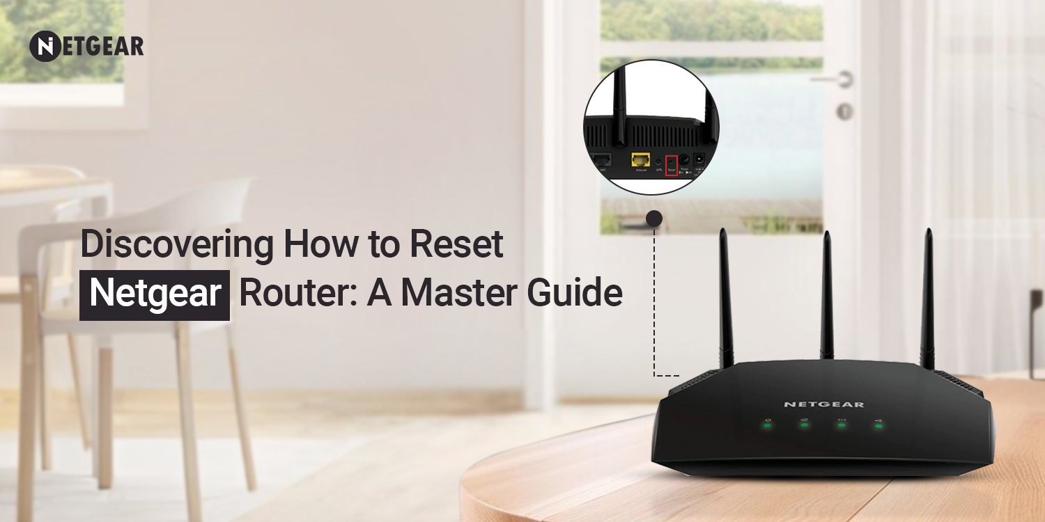 How to reset Netgear router !