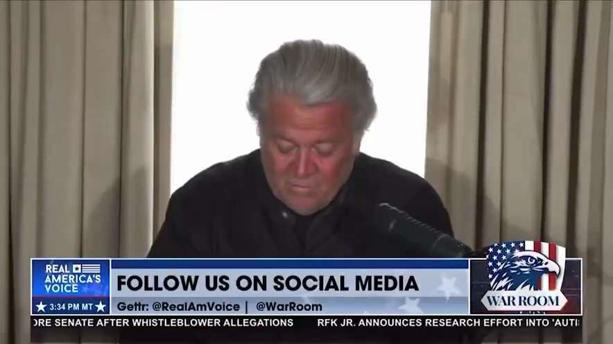 Steve Bannon on GETTR : This is bugging me no end. We love our AG Pam Bondi, but she’s on Fox a lot. Kash is grinding. Glad they gave ATF to the Army. She ...