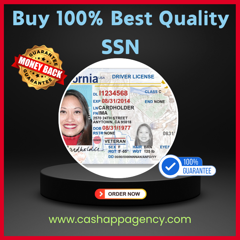 Buy SSN Number - 100% Fresh, High Quality & Real SSN