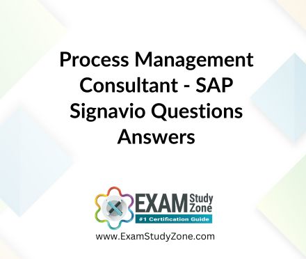 Process Management Consultant - SAP Signavio [C_SIGPM_2403]